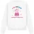 Peppa Pig Dames roze of blauw oma varken houdt van jou sweatshirt