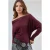 Bootneck Blouse met Steenaccessoire