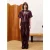 FRNCH Michaux lakleren broek bordeaux