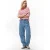 Catwalk Junkie Barrel fit jeans met topstitch