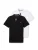 TOM TAILOR Shirt  zwart / wit