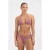 Beachlife Limited voorgevormde triangel bikinitop met lurex mauve