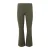 YOEK bootcut regular waist broek donkergroen rib gebreid