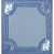 Calvin Klein bandana blauw