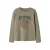 NAME IT KIDS rechtvallende longsleeve met print – groen