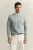 GANT Shield Sweatshirt ronde hals groen, Effen