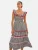 love & roses Jurk  lichtroze / rood / zwart / wit