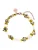 PURELEI Armband ‘Coast’  rose-goud / olijfgroen / wit