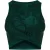 Reebok Slanke yogatanktop met bladerenprint voor dames (Bosgroen)