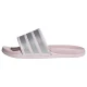 ADIDAS SPORTSWEAR Strand-/badschoen ‘Adilette Comfort 2.0’  rosa / zilver