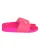 MSGM Slippers met een Micro Logo in Roze Rubber