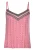 VIVANCE Slaapshirt ‘Dreams’  lichtrood / zwart / wit