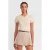 Slim Fit Katoenen V-hals T-shirt