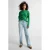 Anytime high waist wide leg jeans bleached blue