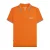 Lambretta Heren SS25 Twin Tip Poloshirt (Oranje/hemelblauw)