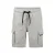 No Way Monday regular sweatshort grijs