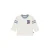 BESS gestreepte longsleeve – ecru