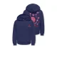 KIDS ONLY GIRL hoodie met backprint donkerblauw