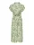 JDY Jurk ‘JDYTroya’  groen / wit