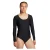 Under Armour Vanish bodysuit met ronde hals en lange mouwen voor dames (Zwart)