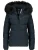 alife & kickin Winterjas ‘AdelaAK A’  nachtblauw