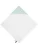normani Doek ‘Musselin’  mintgroen / wit