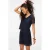 VERO MODA top crochet donkerblauw