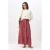 Trendyol Modest Dames Meerkleurig Gestreept Maxi A-lijn Modest Rokken