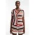 TOPSHOP gestreepte top multi gebreid
