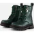 Shoesme Shoesme New Tank Veterboots groen Leer