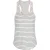 PJ Salvage Dames Gestreepte Racerback Tanktop (Gebroken Wit)