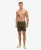 Superdry Mannen Gerecycled Zwemshort met Sportprint – 43 cm Khaki
