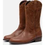 Kipling Kipling El Paso Cowboylaarzen cognac Leer