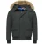 Warren Webber Winterjas kort met bontkraag