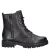 Remonte gevoerde leren veterboots zwart