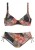 LASCANA Bikini  bruin / oranje / zwart / wit