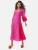 love & roses Zomerjurk  groen / cyclaam / pink / rood