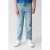 Shoeby tapered boyfriend jeans medium blue denim bleached