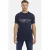Jan Vanderstorm +FIT Collectie regular fit T-shirt BERGTHOR Plus Size met printopdruk donkerblauw