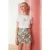 TRENDYOLMİLLA Dames Meerkleurig Bloemen Kort / Mini Kokerrok- rok Kokerrok- rok Rokken