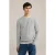 We Fashion Pullover Blended Light Grey