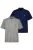 JP1880 Shirt  blauw / grijs