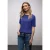 Street One Dames Basic Shirt in Blauw