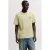 JACK & JONES PREMIUM linnen T-shirt met print en textuur – limegroen