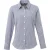 Premier Dames/dames Microcheck Shirt met lange mouwen (Marine / Wit)