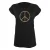 Basis T-shirt voor dames Merchcode Peace_Multicolor