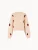 Apricot Gebreid vest  groen / perzik / rood