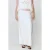 Mango linnen midi rok wit