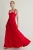 TRENDYOLMİLLA Dames Rood Effen Maxi Mouwloos Diploma-uitreiking / Gala Skater Avond & Gala Jurk