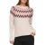 Vila Toni Crew Jacquard Knitted Sweater Dames